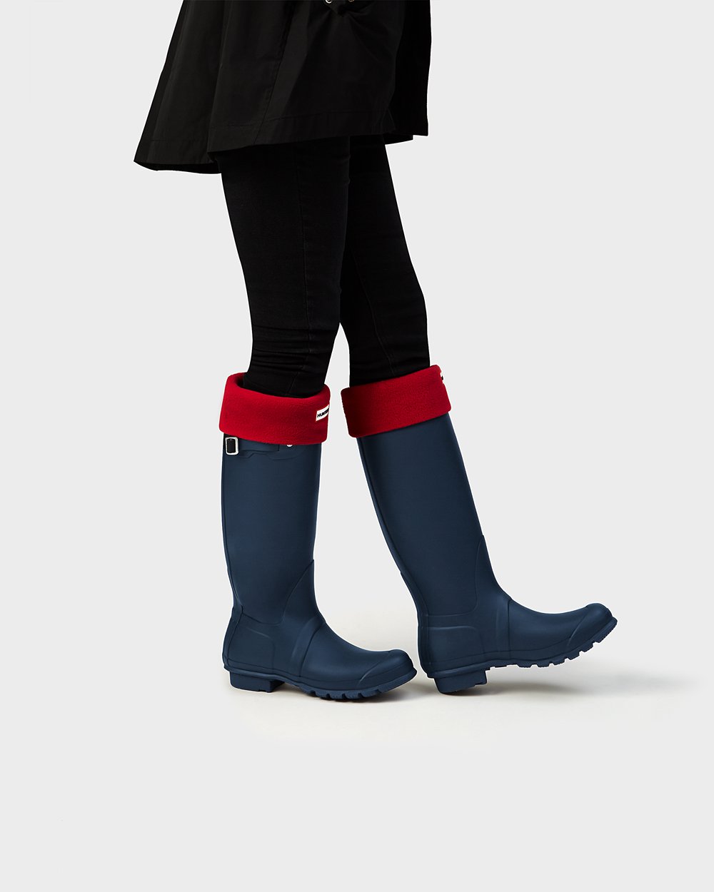 Women Hunter Original | Tall Rain Boots Navy | NZ-63970-KMYI